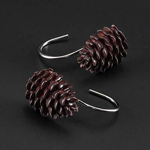 Detail Pinecone Shower Curtain Hooks Nomer 15