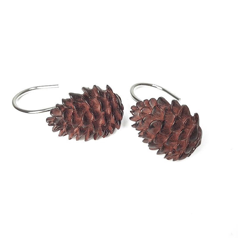 Detail Pinecone Shower Curtain Hooks Nomer 18