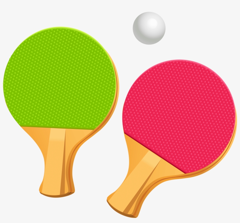 Detail Ping Pong Paddle Clipart Nomer 23