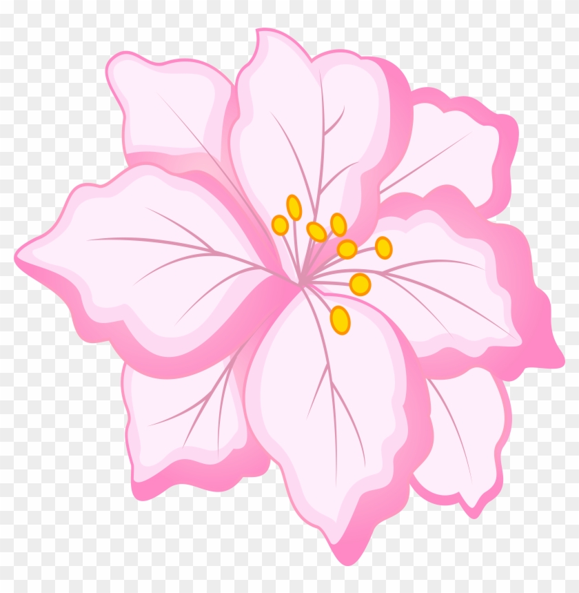 Detail Pink And White Flowers Png Nomer 9