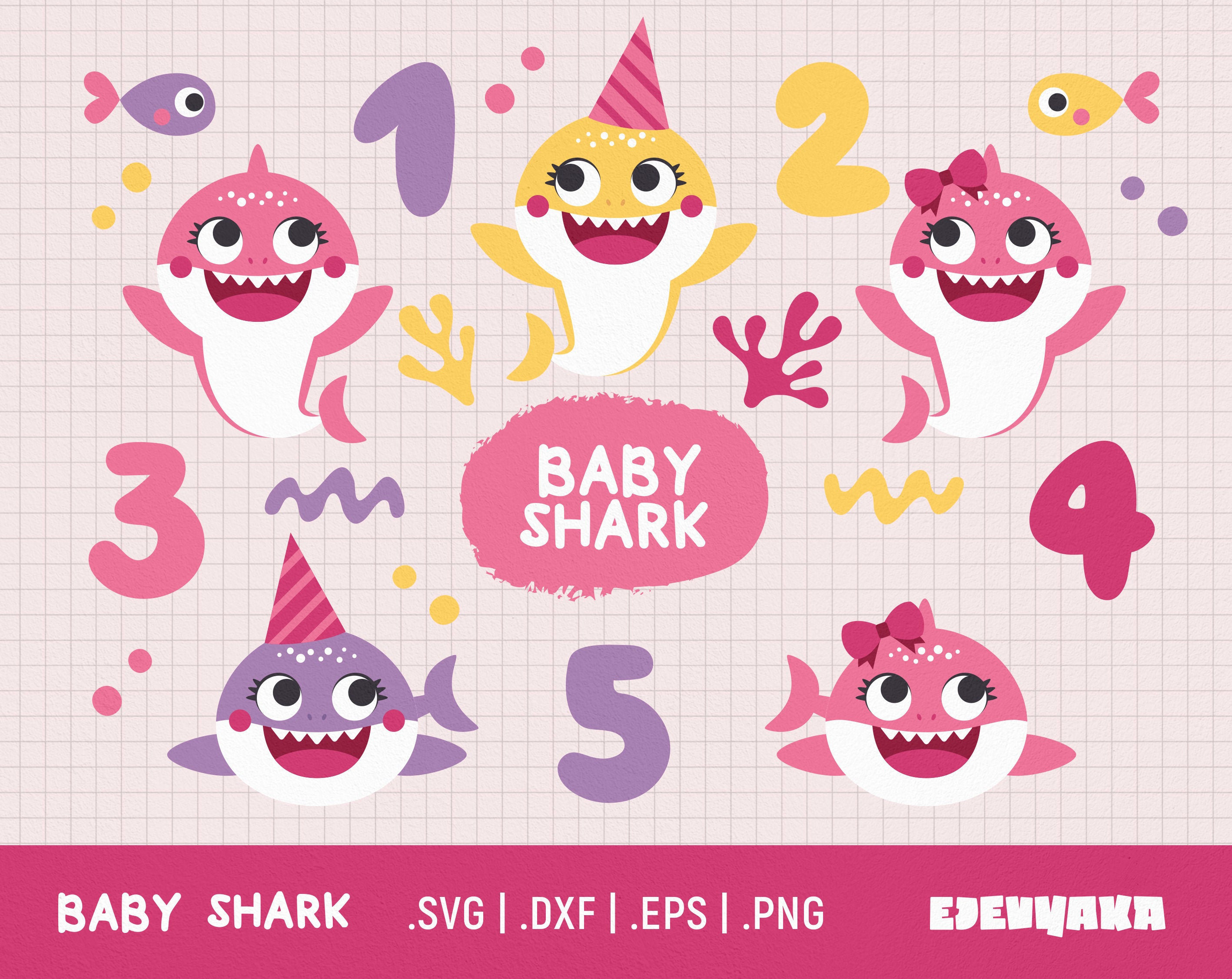 Detail Pink Baby Shark Png Nomer 38