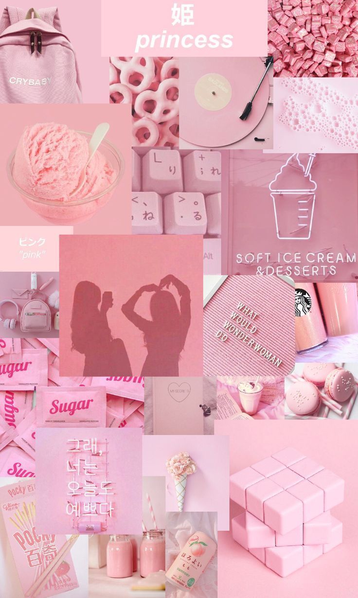 Detail Pink Background Aesthetic Nomer 22