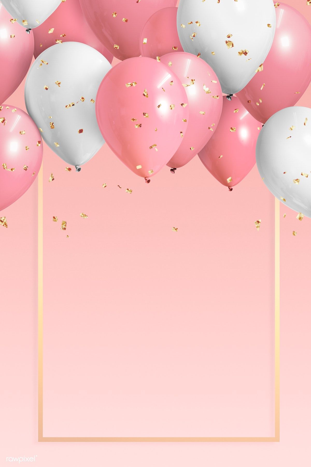 Detail Pink Birthday Background Nomer 3