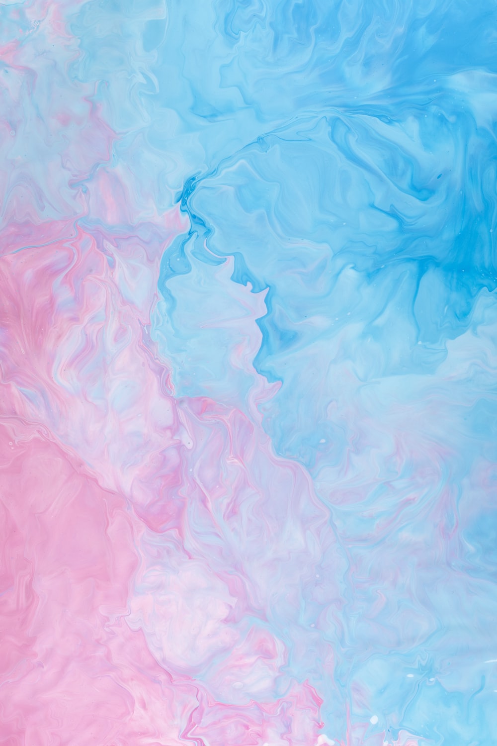 Pink Blue Wallpaper - KibrisPDR