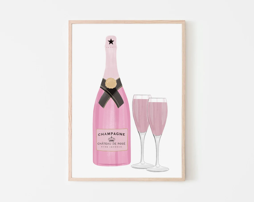 Detail Pink Champagne Bottle Png Nomer 31