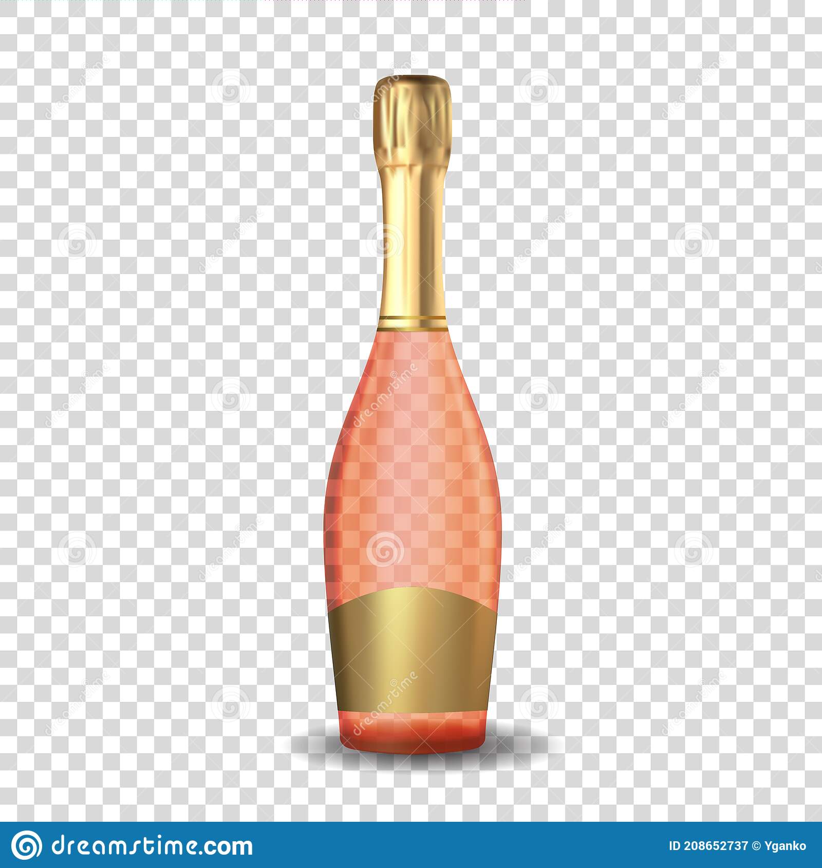 Detail Pink Champagne Bottle Png Nomer 43