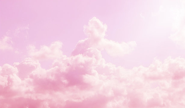 Detail Pink Cloud Background Nomer 22