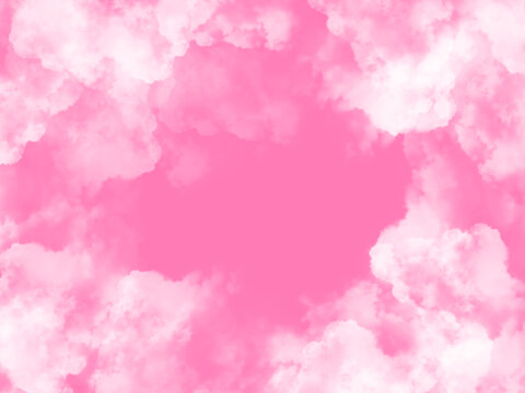 Detail Pink Cloud Background Nomer 5
