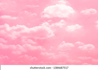 Detail Pink Cloud Background Nomer 40