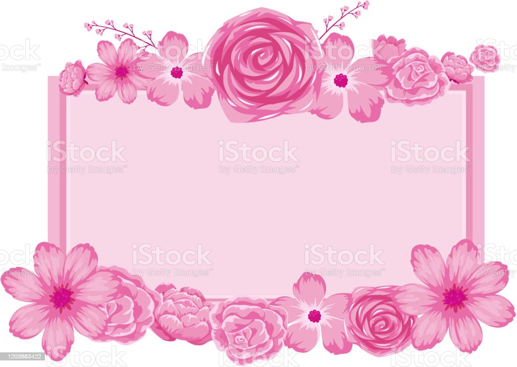 Detail Pink Flower Background Nomer 19