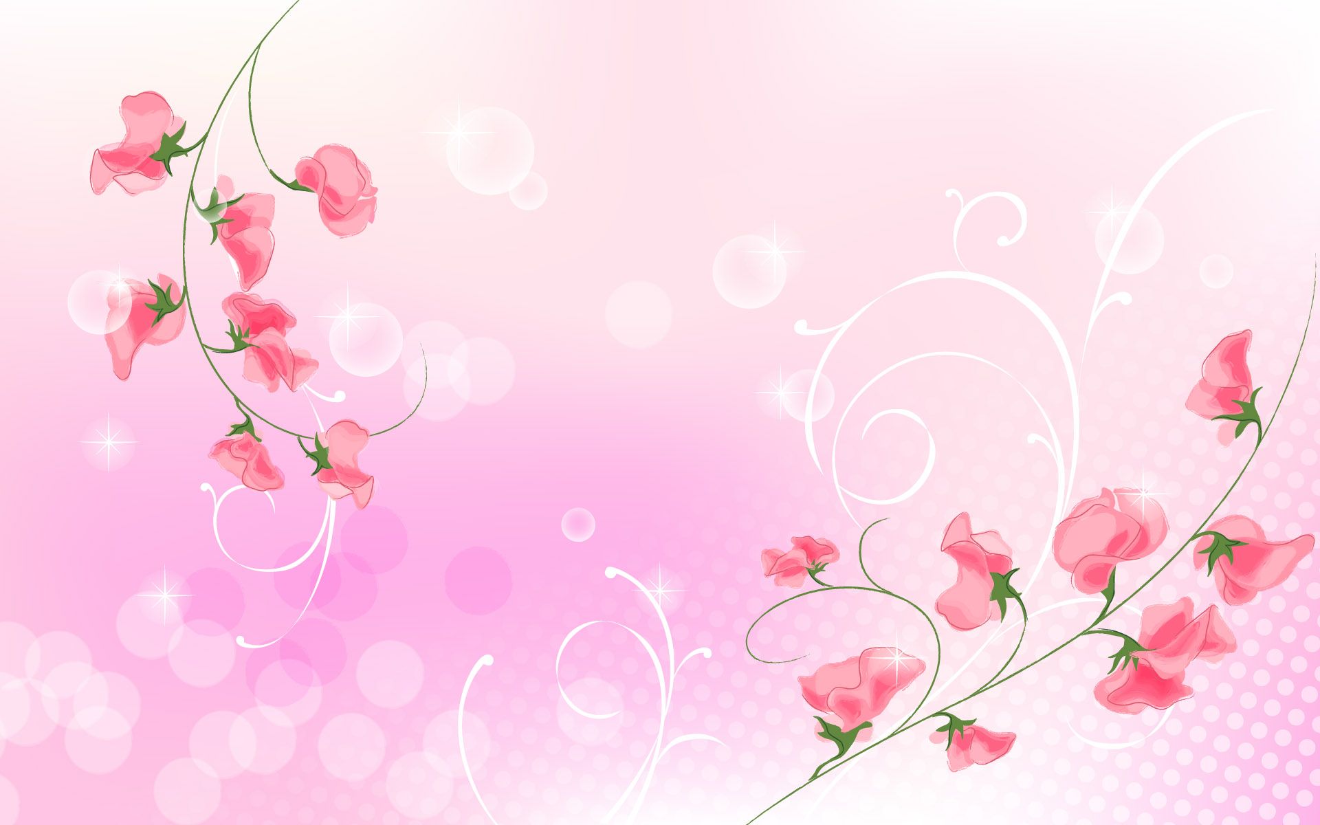 Detail Pink Flower Background Nomer 20