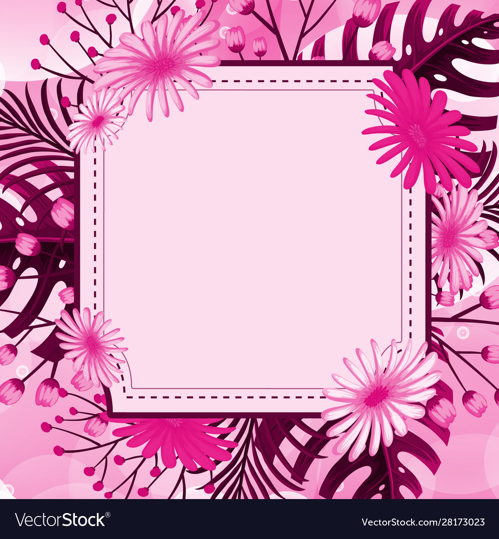 Detail Pink Flower Background Nomer 43
