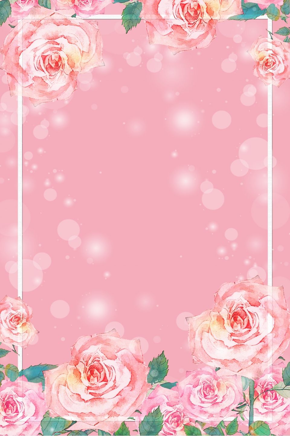 Detail Pink Flower Background Nomer 8