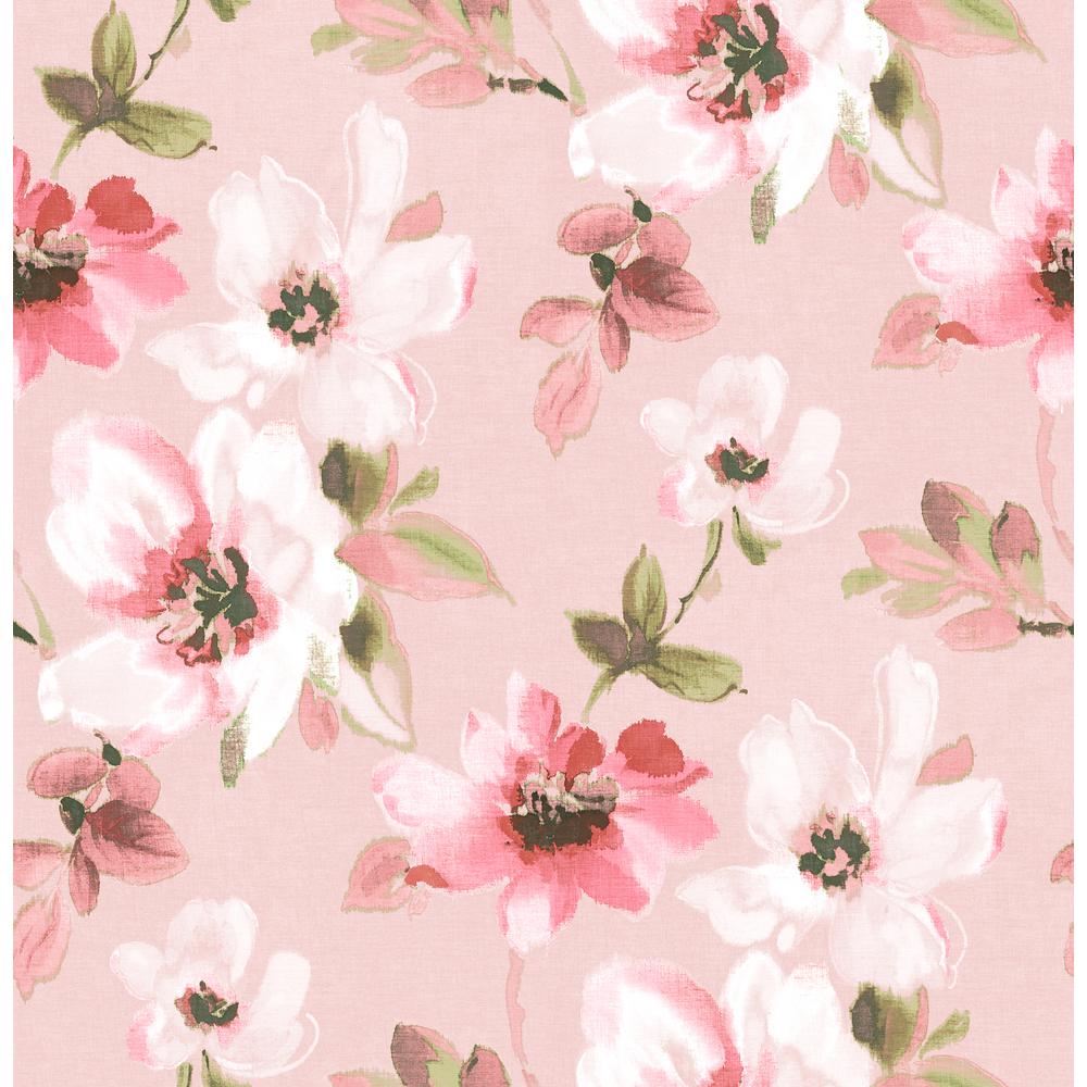 Detail Pink Flower Wallpaper Nomer 32