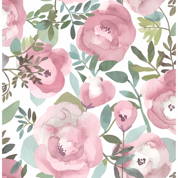 Detail Pink Flowers Wallpaper Nomer 32