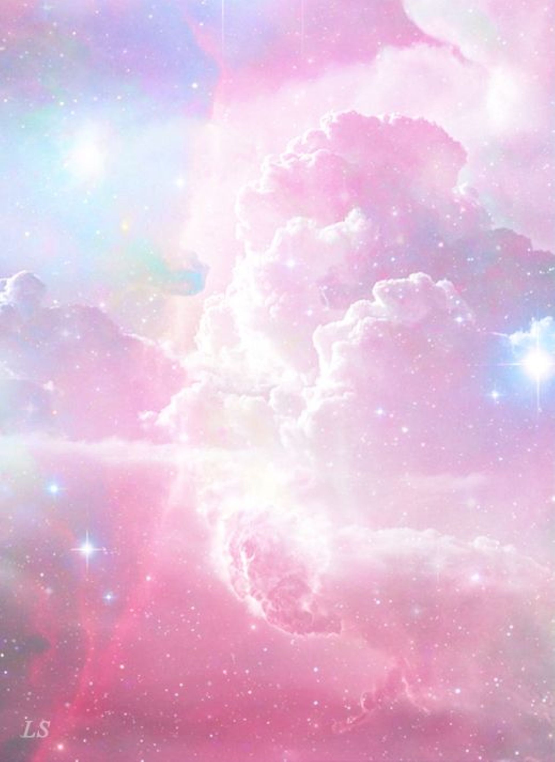 Detail Pink Galaxy Background Nomer 5