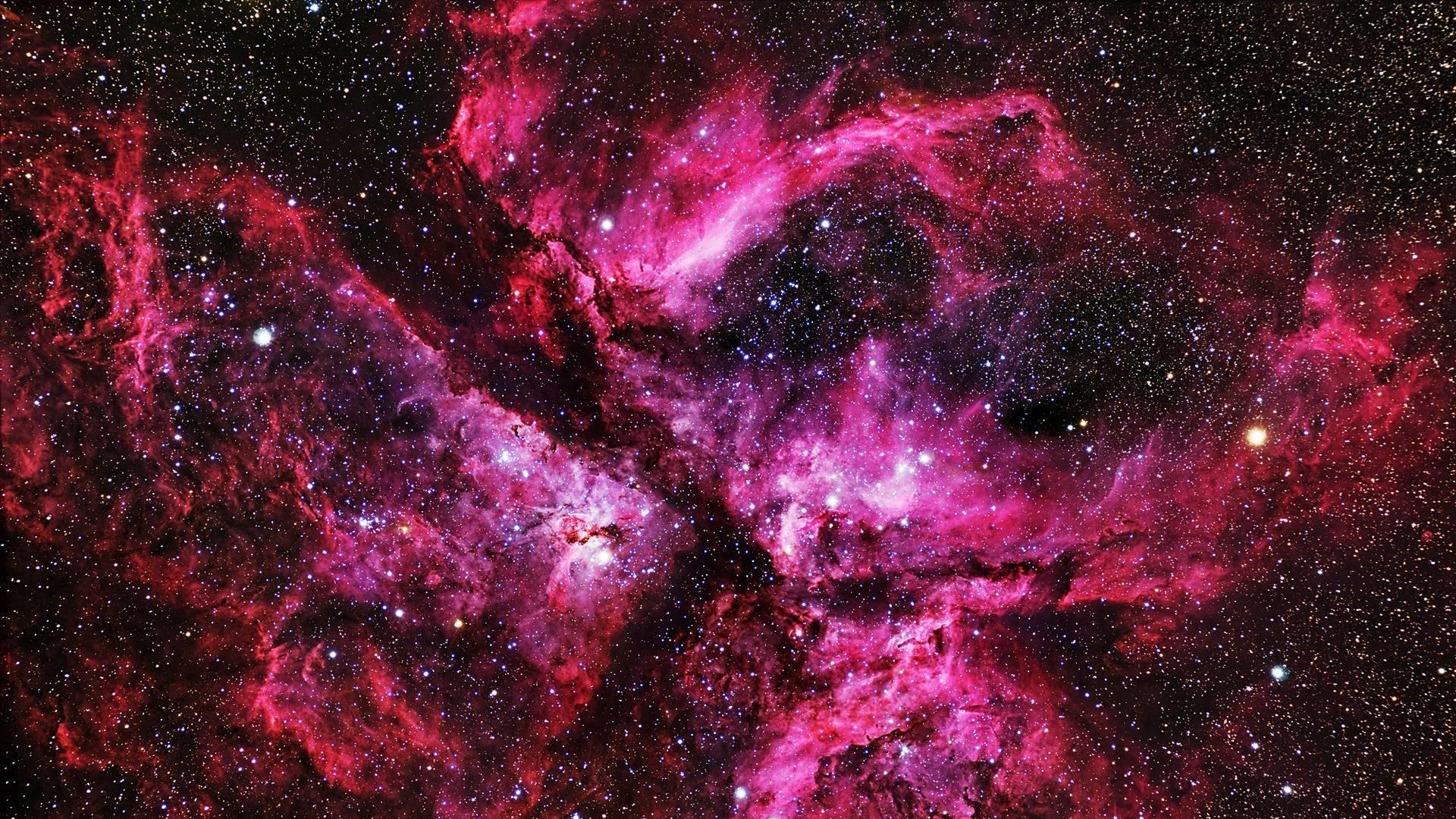 Detail Pink Galaxy Background Nomer 6