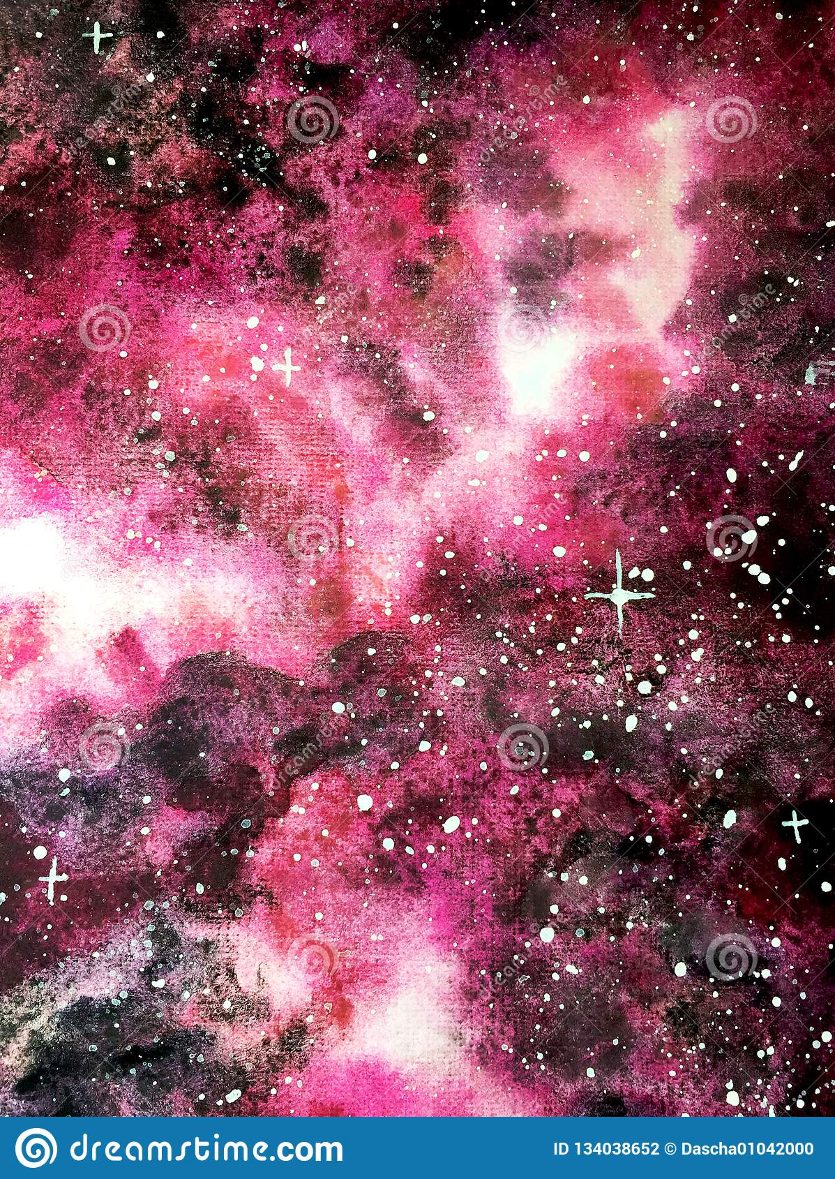 Detail Pink Galaxy Background Nomer 49