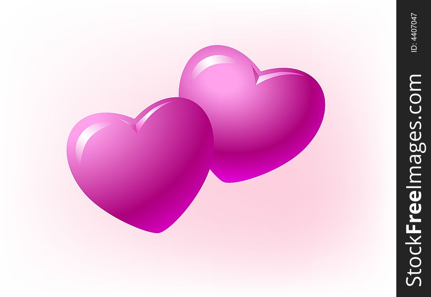 Detail Pink Heart Images Free Nomer 18