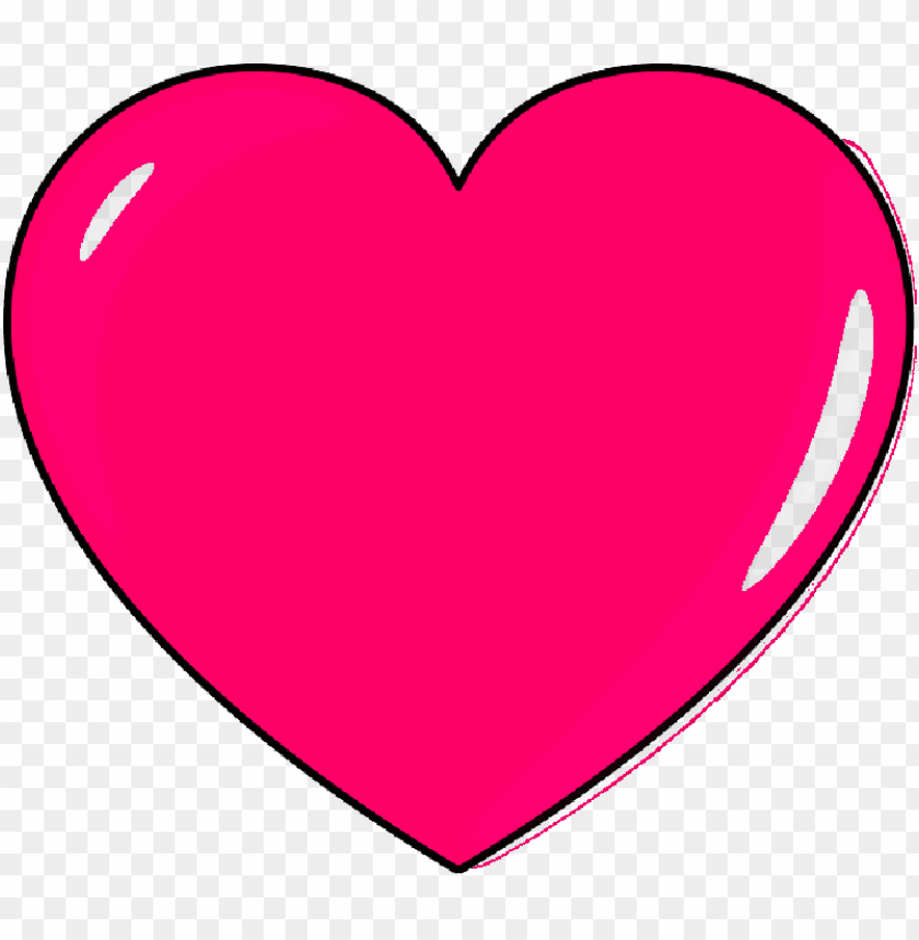 Detail Pink Heart Png Nomer 10