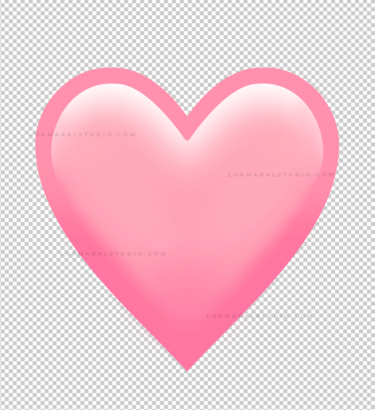 Detail Pink Heart Png Nomer 18