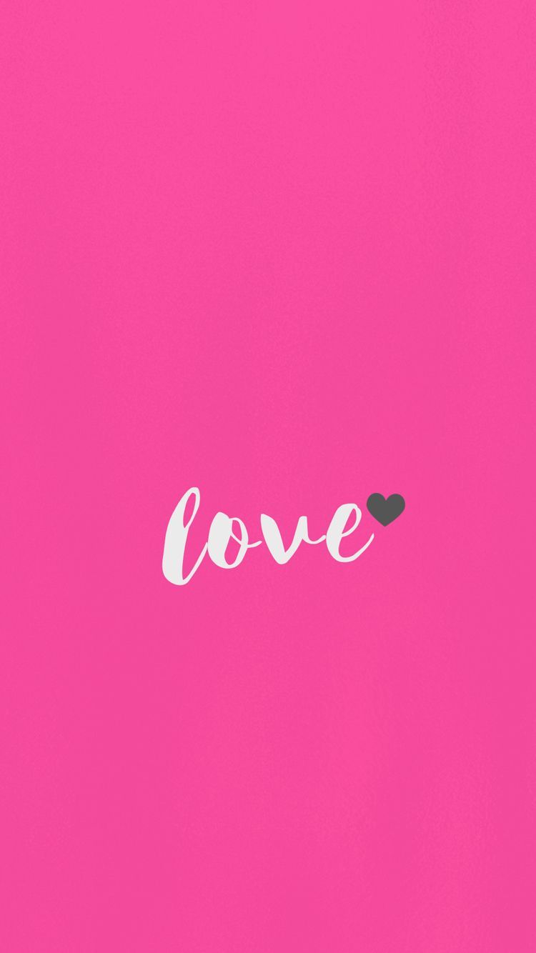 Detail Pink Love Wallpaper Nomer 11