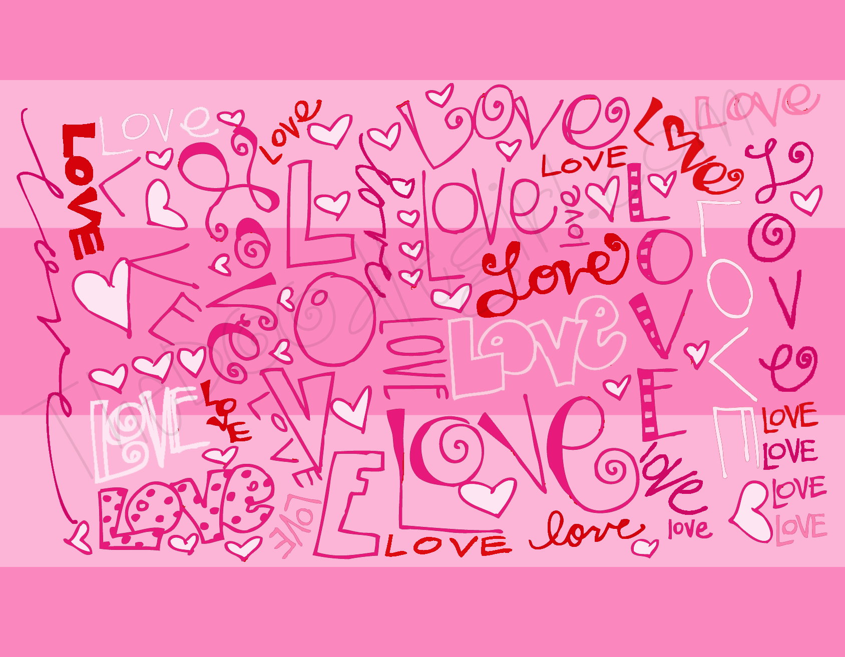Detail Pink Love Wallpaper Nomer 36