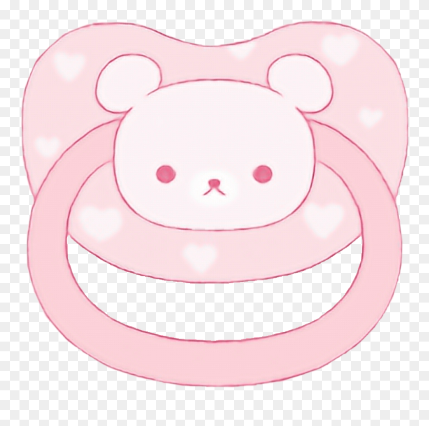Detail Pink Pacifier Png Nomer 14