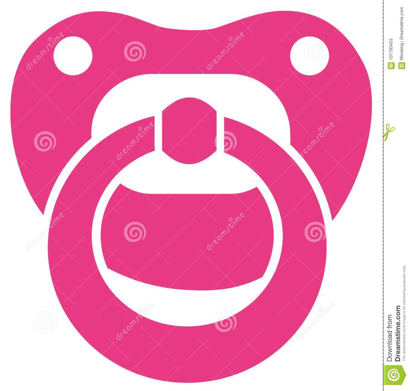 Detail Pink Pacifier Png Nomer 40