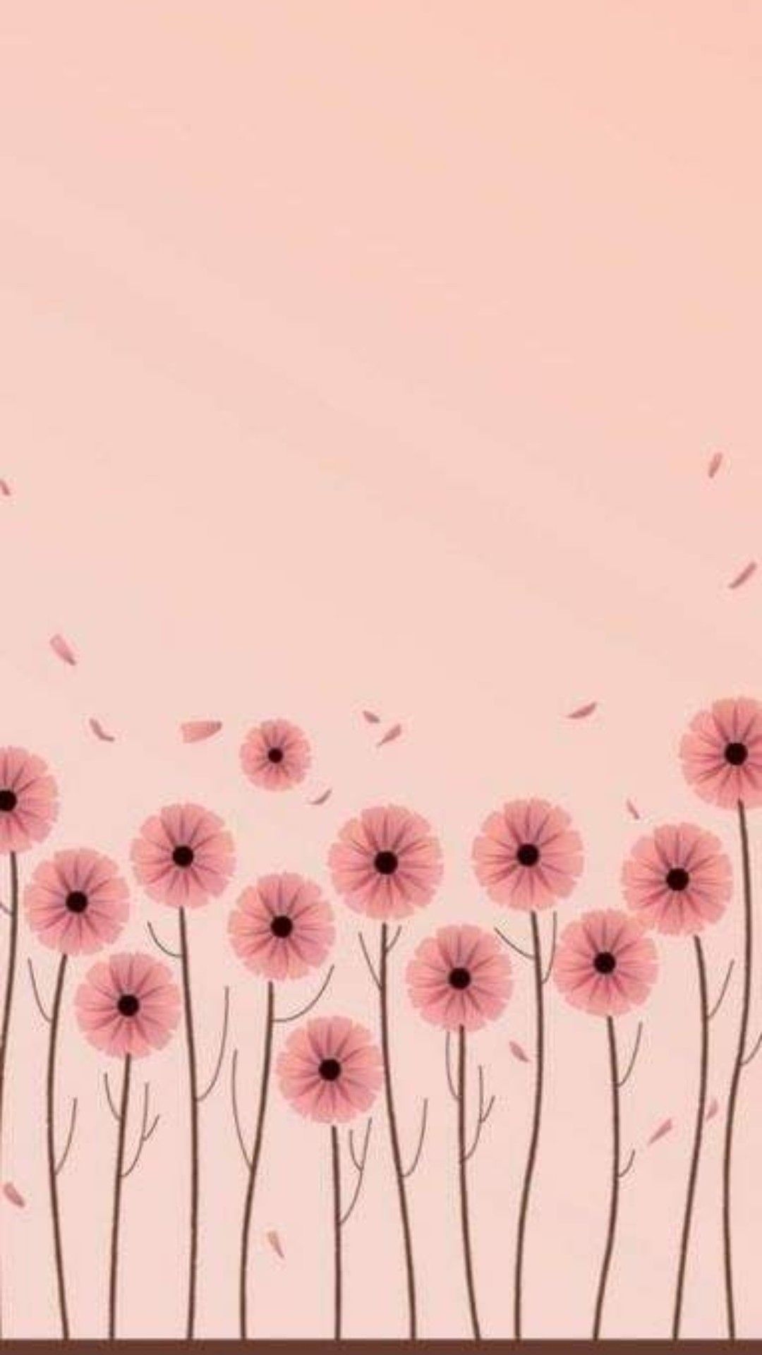 Detail Pink Pastel Floral Background Tumblr Nomer 10