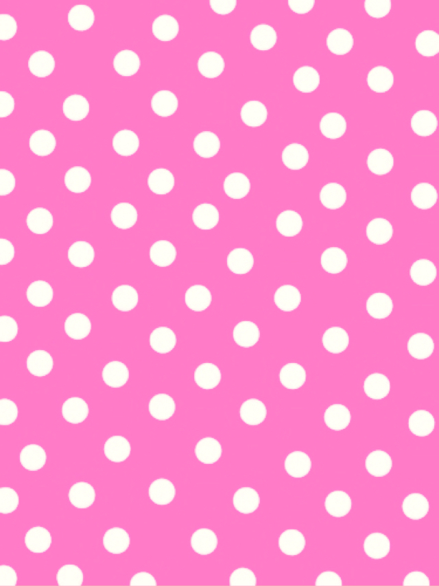 Detail Pink Polkadot Wallpaper Nomer 21