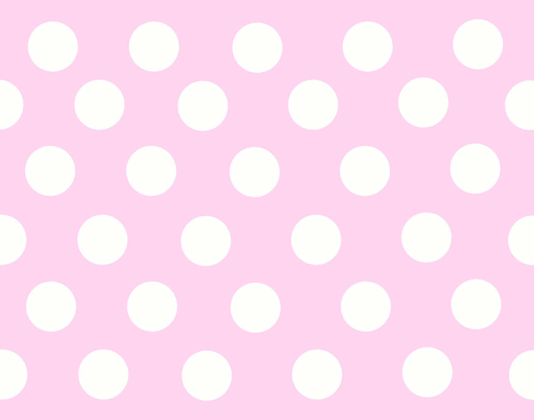 Detail Pink Polkadot Wallpaper Nomer 3