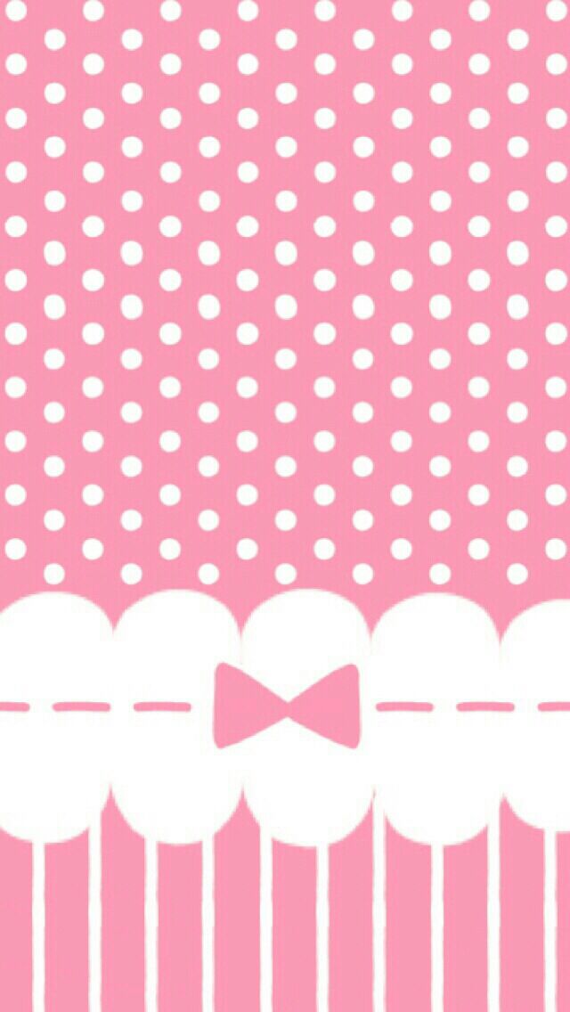 Detail Pink Polkadot Wallpaper Nomer 41