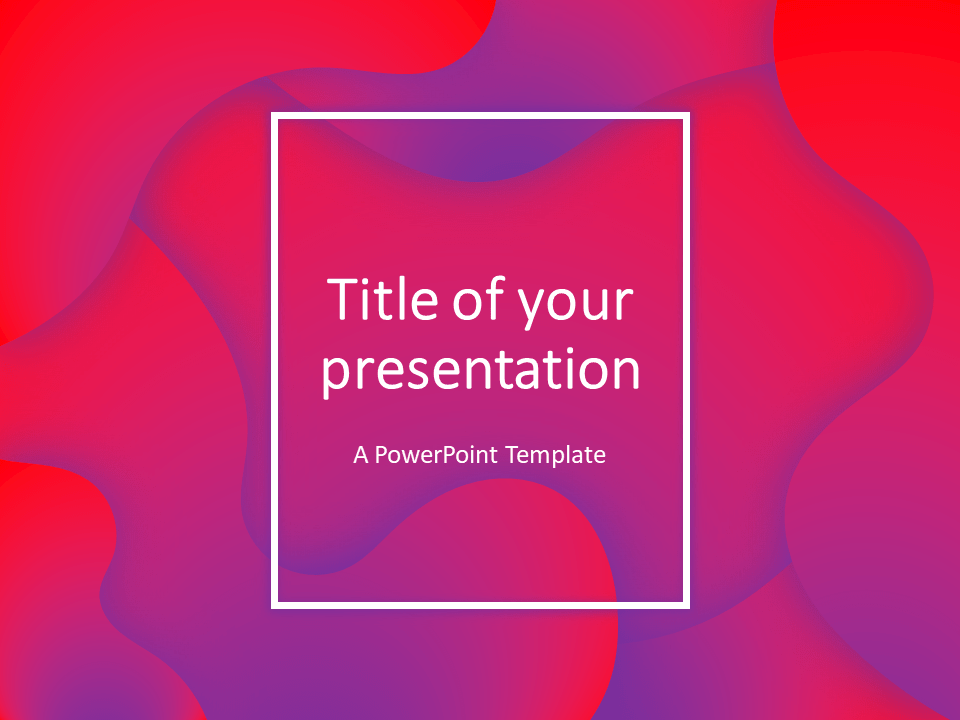 Detail Pink Powerpoint Template Nomer 35