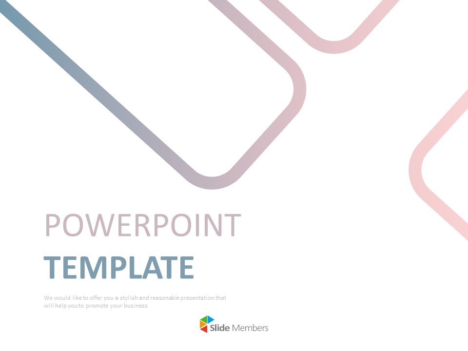 Detail Pink Powerpoint Template Nomer 39