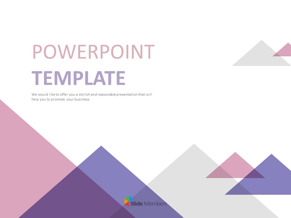 Detail Pink Powerpoint Template Nomer 50