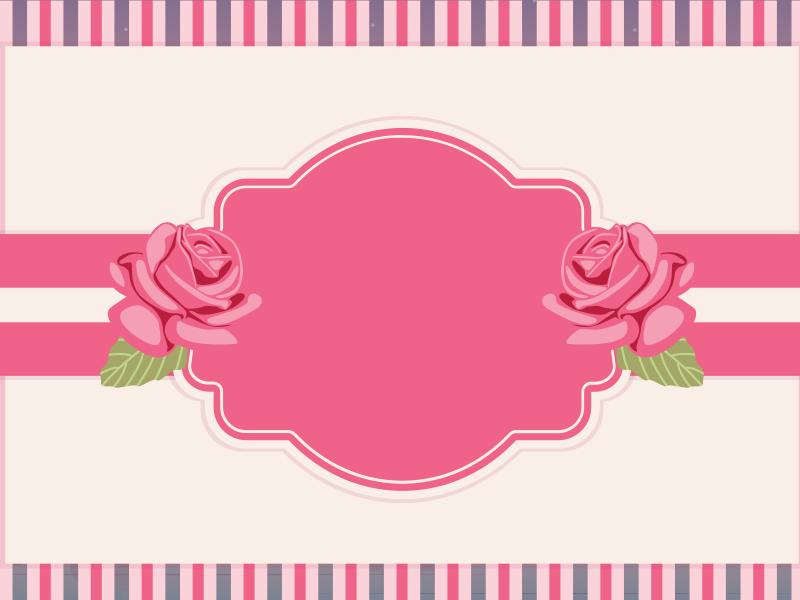 Detail Pink Ppt Background Nomer 39