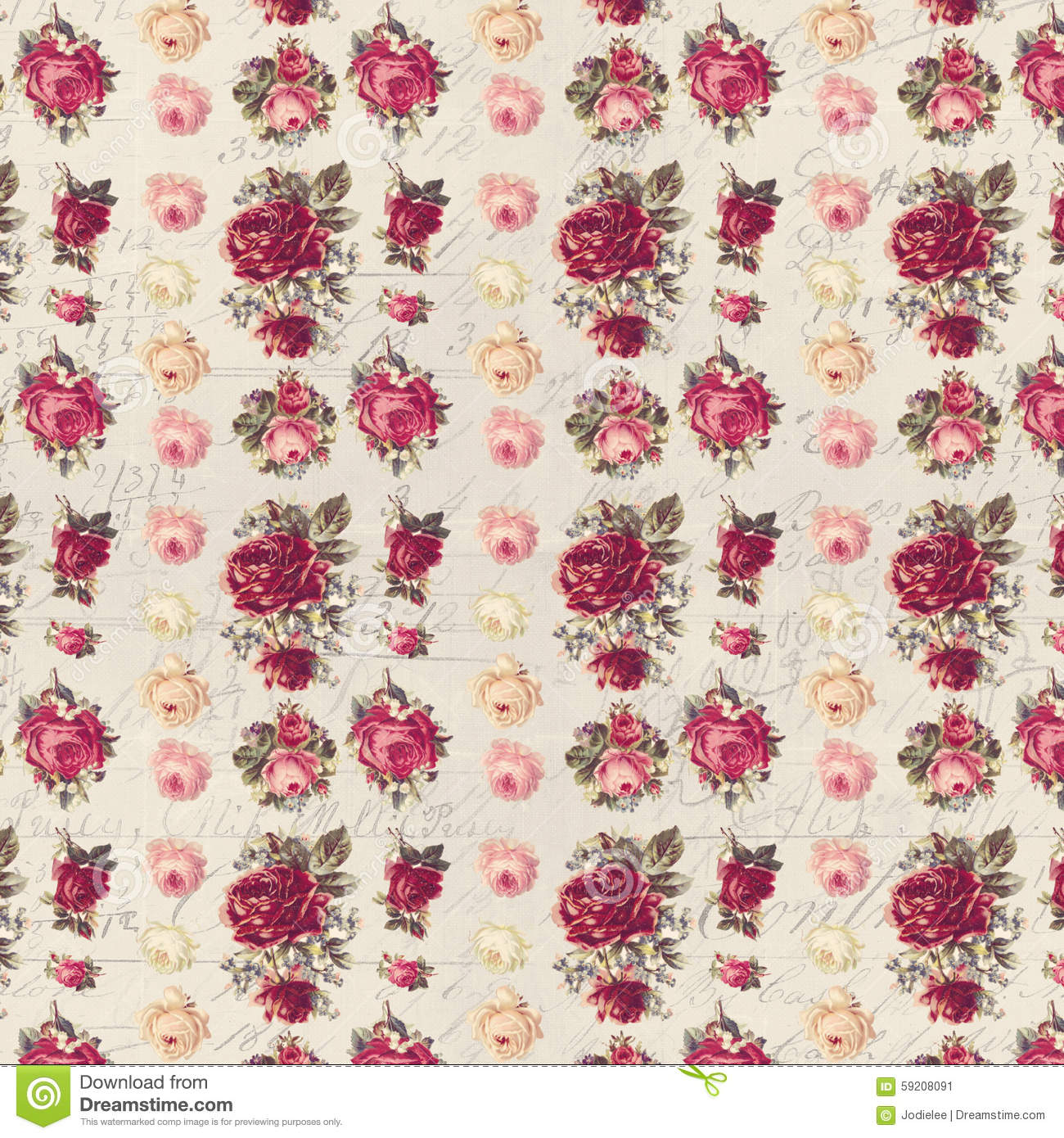 Detail Pink Shabby Chic Wallpaper Nomer 52