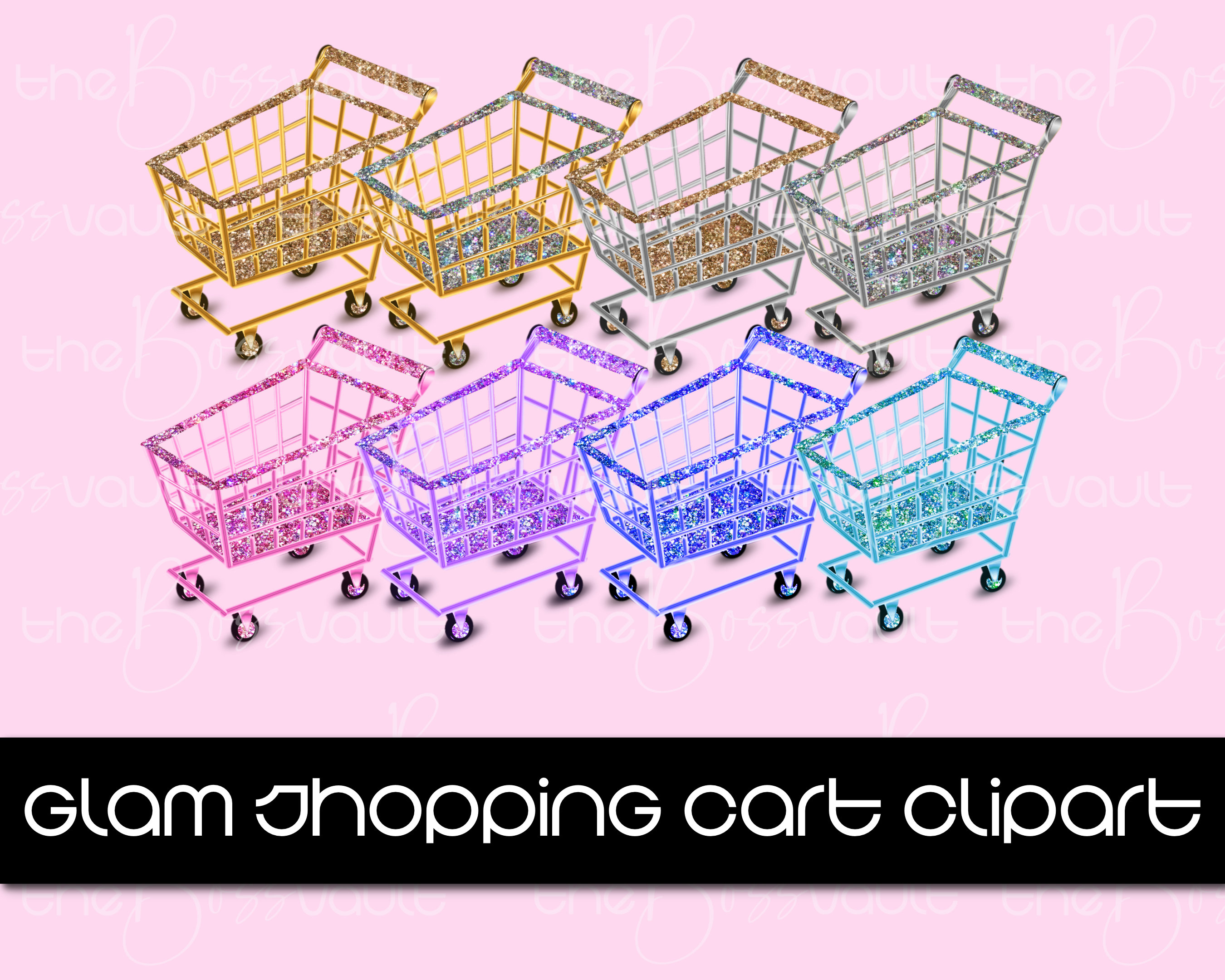 Detail Pink Shopping Cart Png Nomer 26