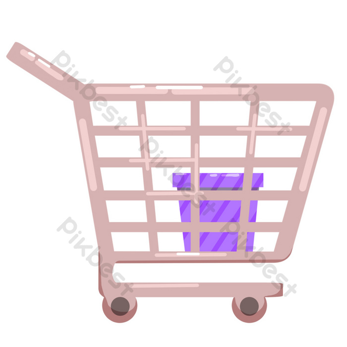 Detail Pink Shopping Cart Png Nomer 41