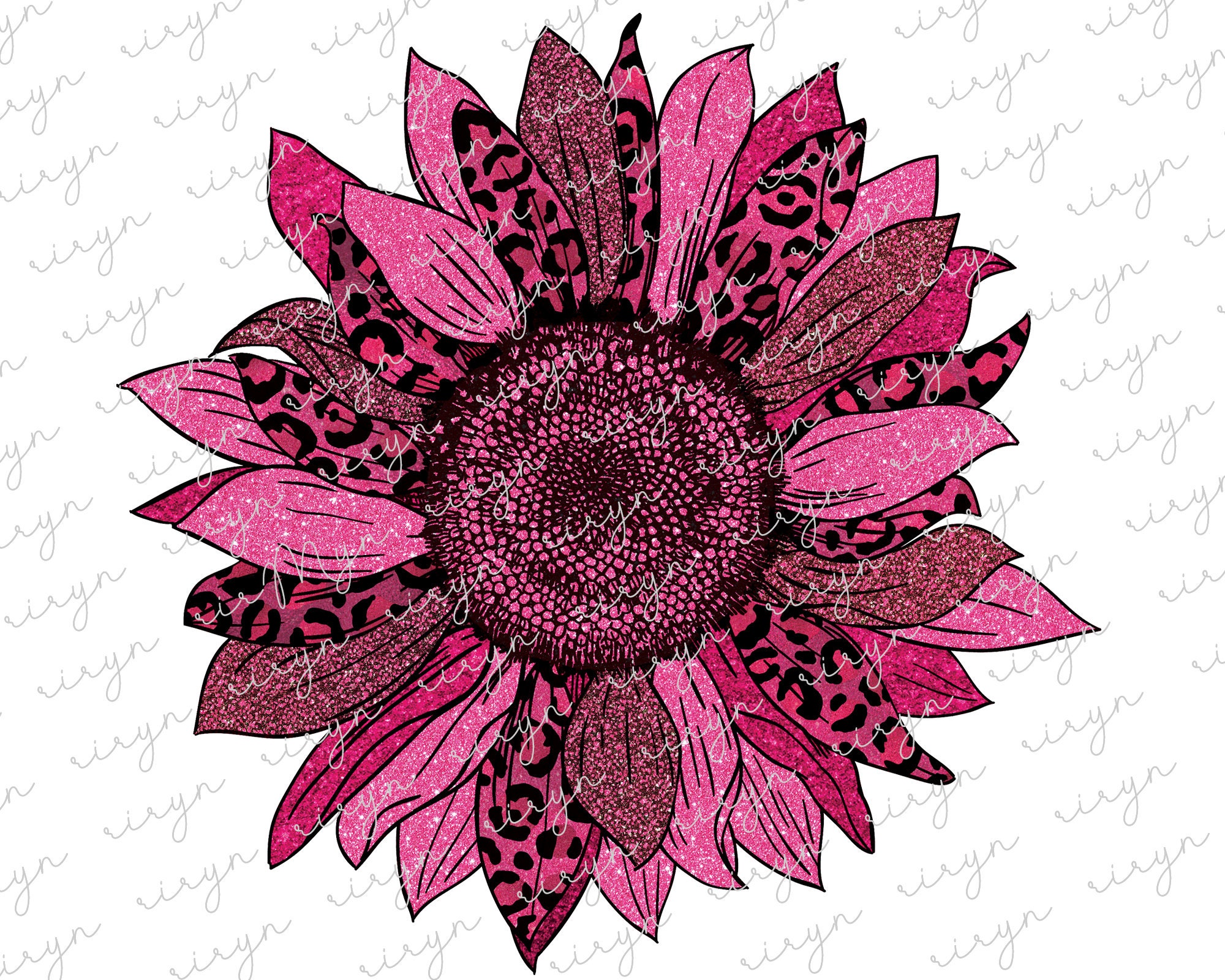 Detail Pink Sunflower Png Nomer 12