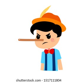 Detail Pinocchio Pictures Long Nose Nomer 13