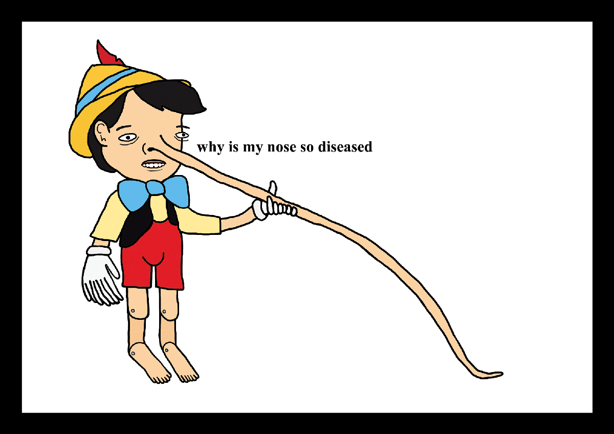 Detail Pinocchio Pictures Long Nose Nomer 5