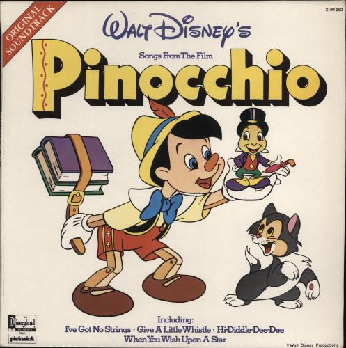 Detail Pinocchio Vinyl Record Nomer 12