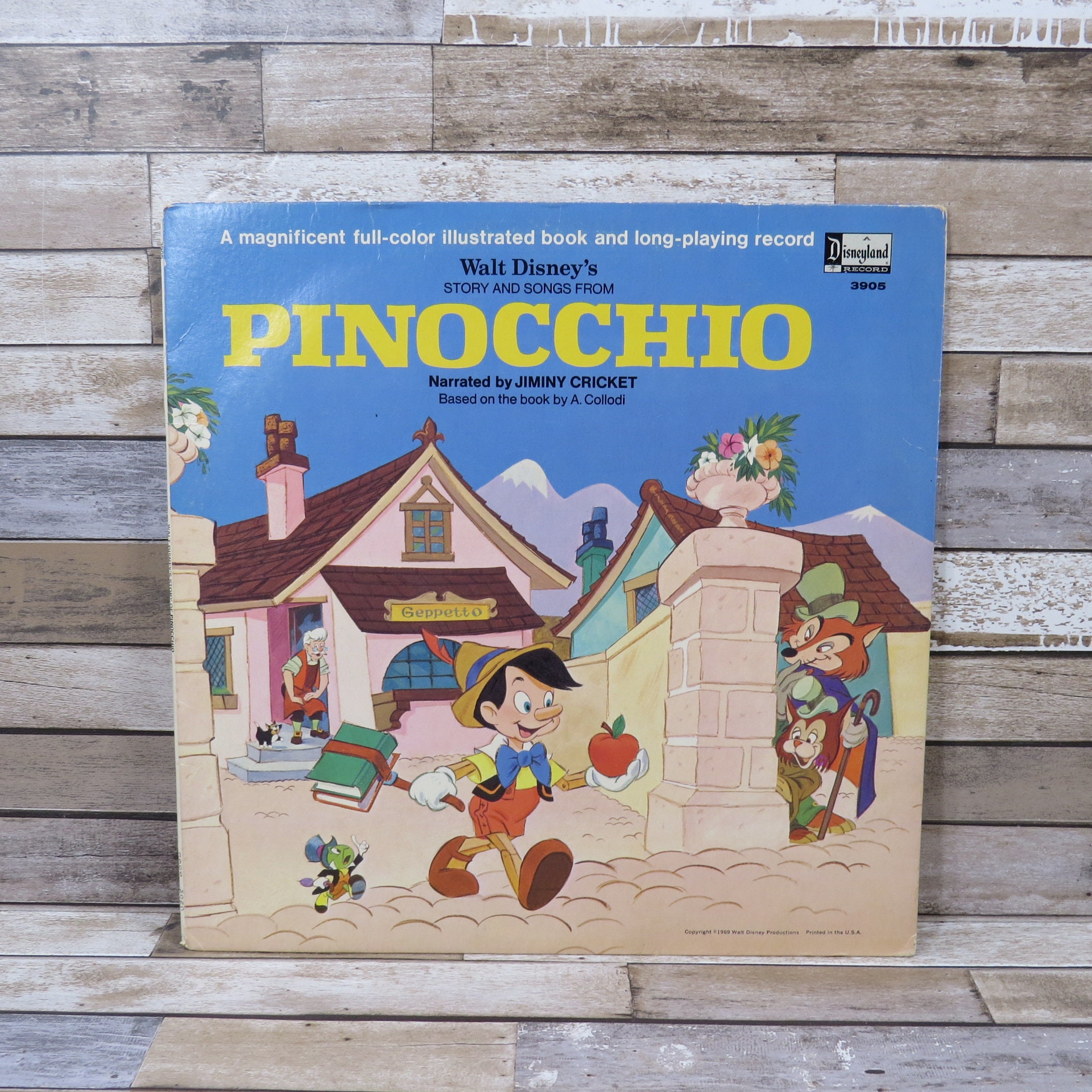 Detail Pinocchio Vinyl Record Nomer 35