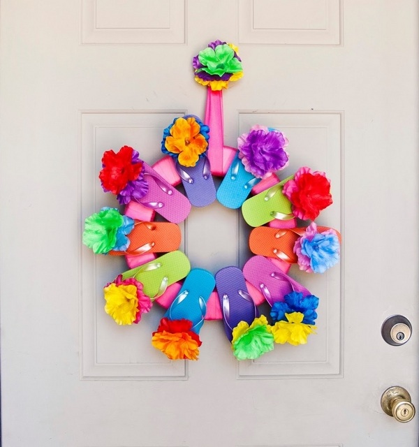 Detail Pinterest Flip Flop Wreath Nomer 18