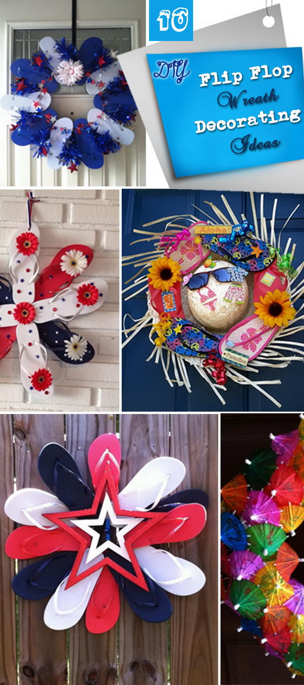 Detail Pinterest Flip Flop Wreath Nomer 21