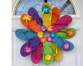 Detail Pinterest Flip Flop Wreath Nomer 32