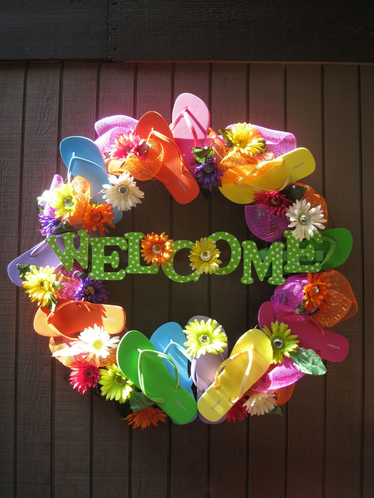 Detail Pinterest Flip Flop Wreath Nomer 34