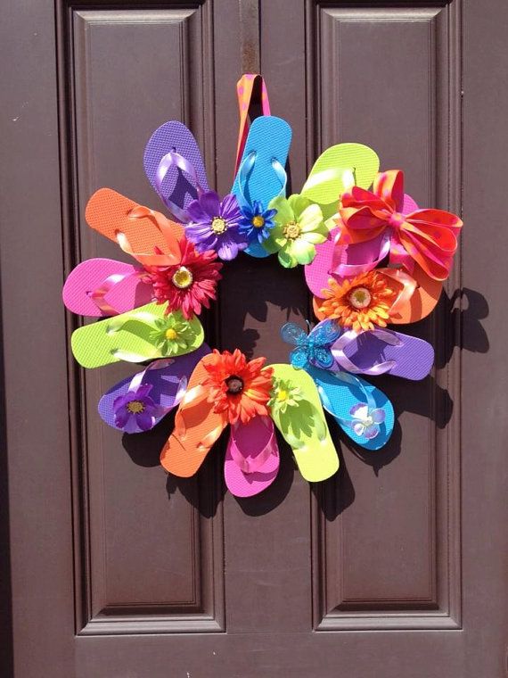 Detail Pinterest Flip Flop Wreath Nomer 5